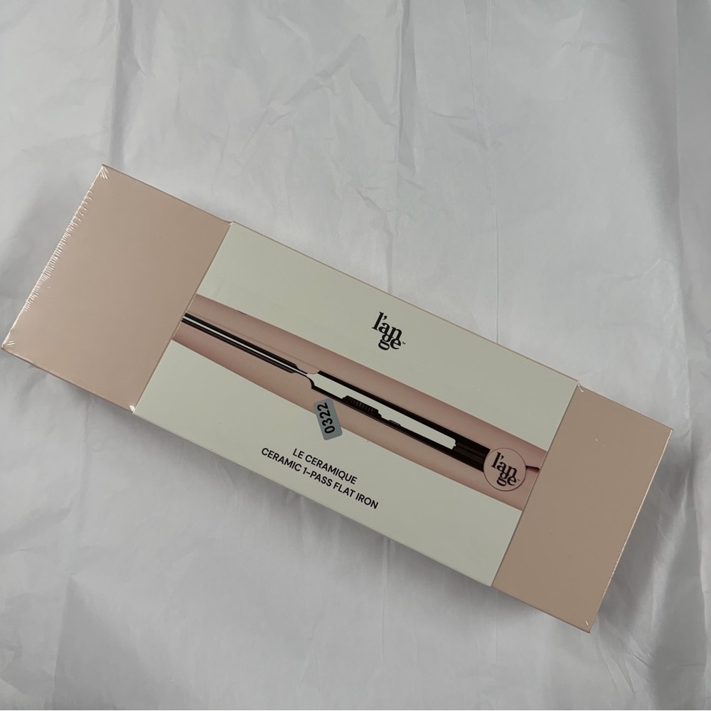 Lange Le Ceramique Ceramic Flat Iron - Pink